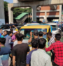 Battery-run rickshaw drivers block roads, rail lines at various points in Dhaka