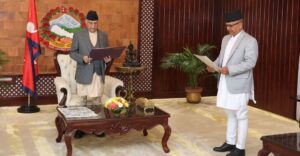 Chief Information Commissioner and other Commissioners takes oath before PM