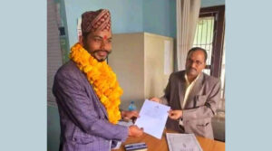 Maoist Centre’s Ghimire elected ward chair in Belaka municipality