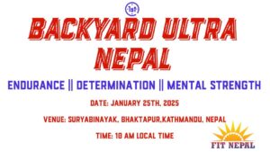 Preparations for Backyard Ultra Nepal Championship over