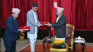 Office of Attorney General Badal submits Annual Report to President Poudel