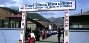 Students from different districts reaching Jumla for medical study