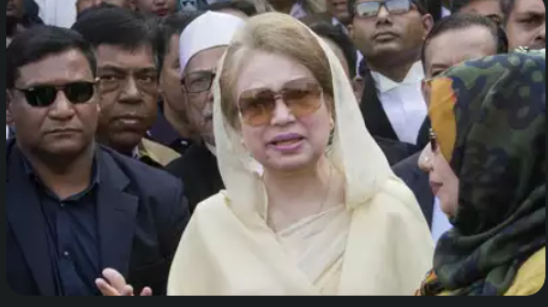 Khaleda Zia departs for London on special air ambulance for treatment