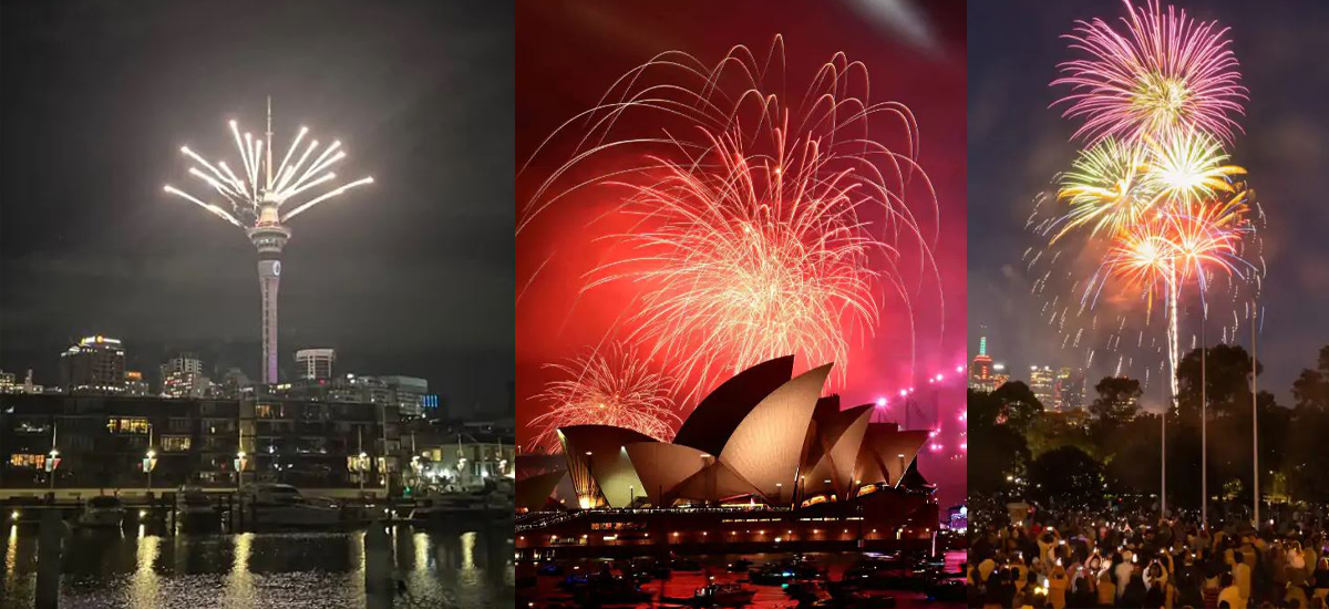 ‘New Year 2025’ being marked from around the world today
