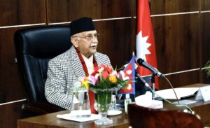 Prime Minister Oli announces Sagarmatha Sambaad