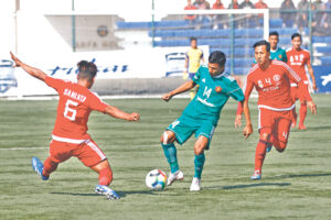 Sankata defeats Army in football match