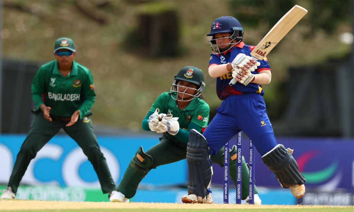 U-19 women’s world Cup: Nepal loses by five wickets to Bangladesh