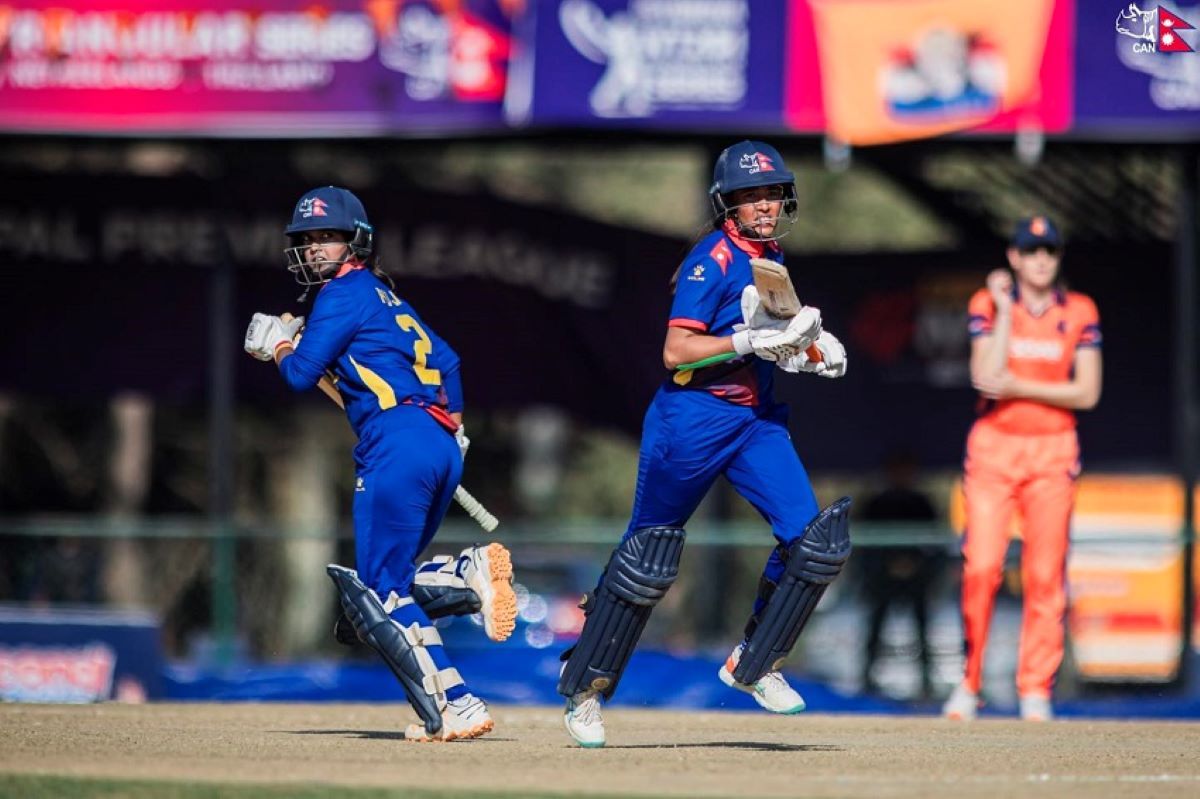 Nepal loses to Netherlands in Women’s T20I Tri-Series