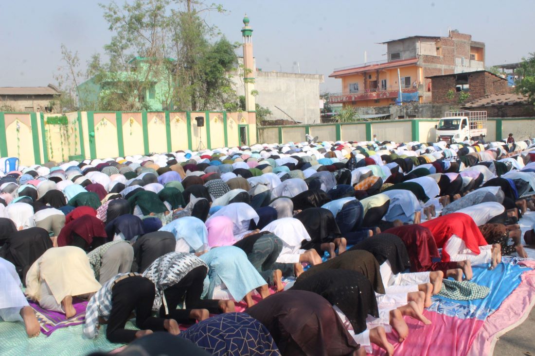 Muslim communities celebrate Eid ul-Fitr across Nepal (In Pictures)