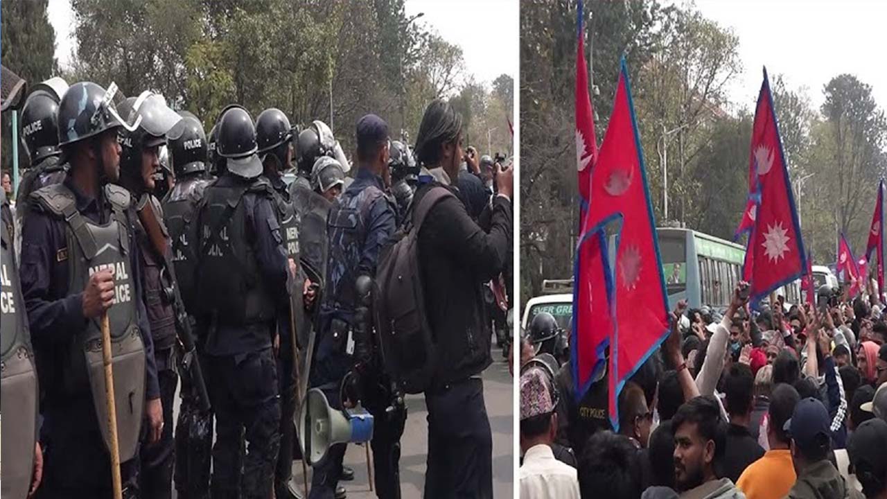 Monarchists & republicans to protest in Kathmandu today, security heightened