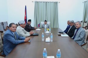 Top leaders of three major parties meet to discuss transitional justice