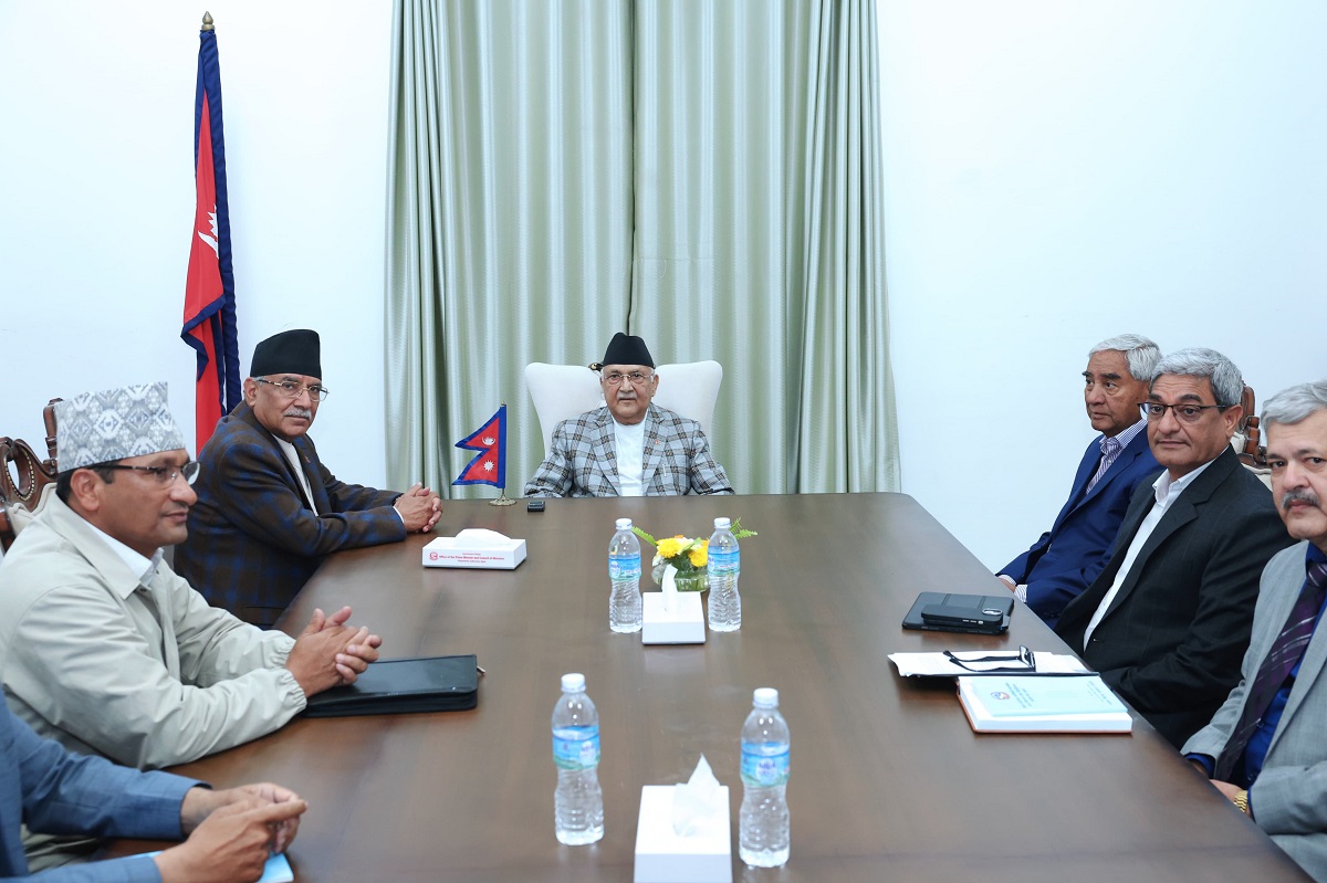 Prime Minister Oli calls all-party meeting this evening