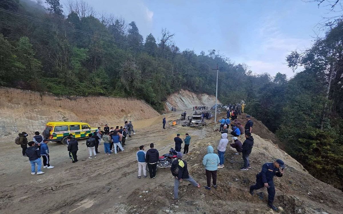 Pilgrimage Turns Fatal: Jeep fire claims four lives en route to Pathibhara