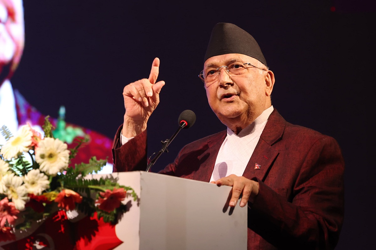 PM Oli rules out left unity with ideologically unclear groups