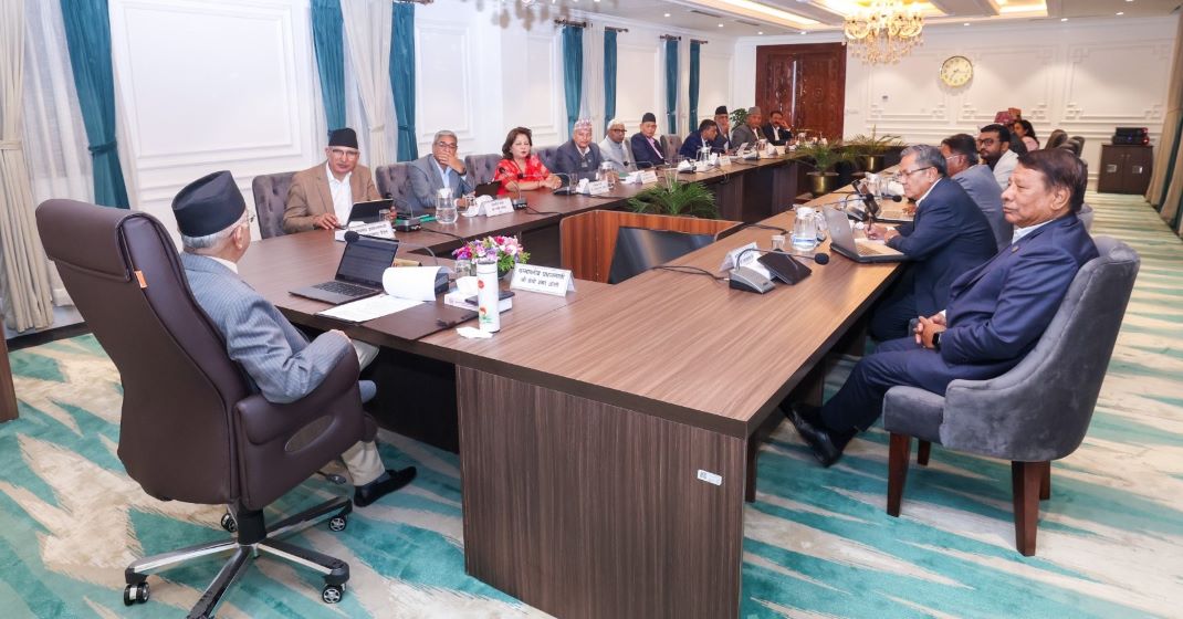 Cabinet meeting taking place today