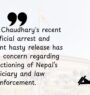 Praxiscam Or Isolated Malpractice? Nepal’s Security and Judicial Walking Contradiction