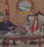 Prime Minister Oli and Deuba hold talks at Baluwatar