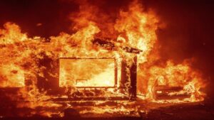 Fire engulfs Tirupati Wood Panel Industry