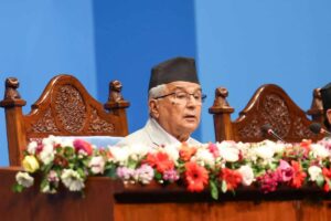 President Poudel presents govt’s policies and programmes for FY 2025/26