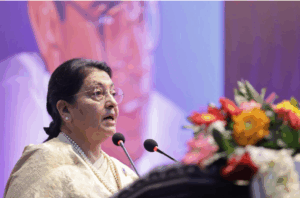 Former president Bhandari to forfeit govt perks following return to UML politics