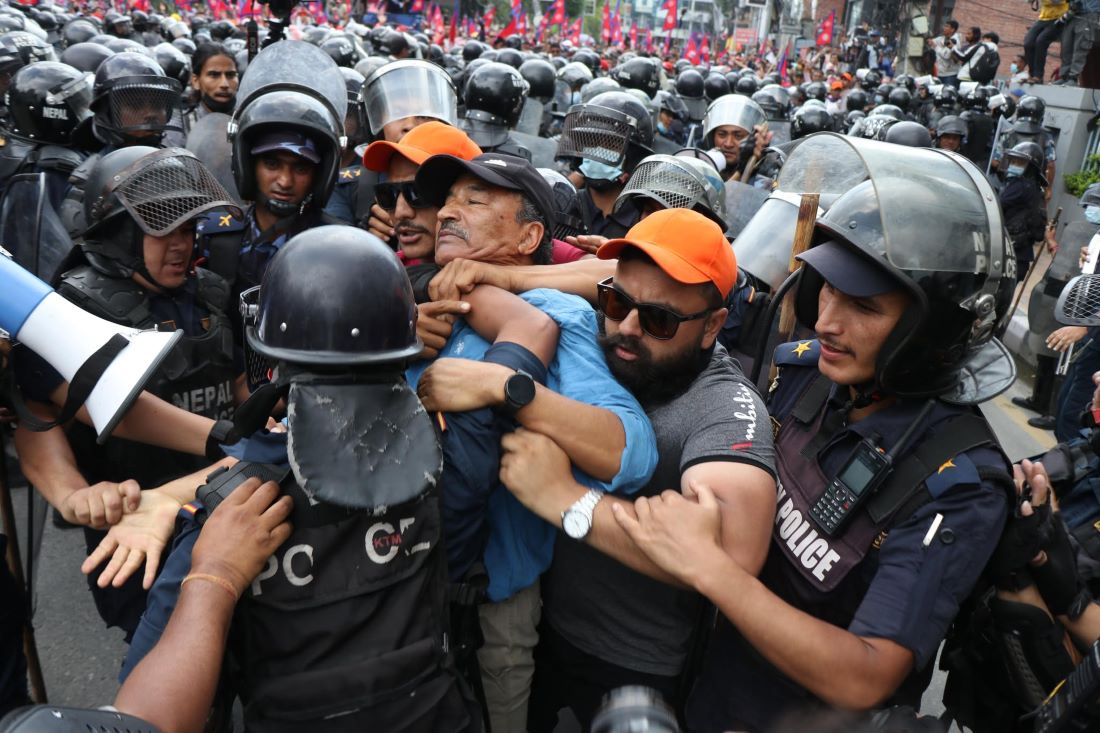 Kamal Thapa arrested at Narayanchaur as police disperse royalist rally