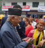 Prime Minister Oli arrives in Narchyang
