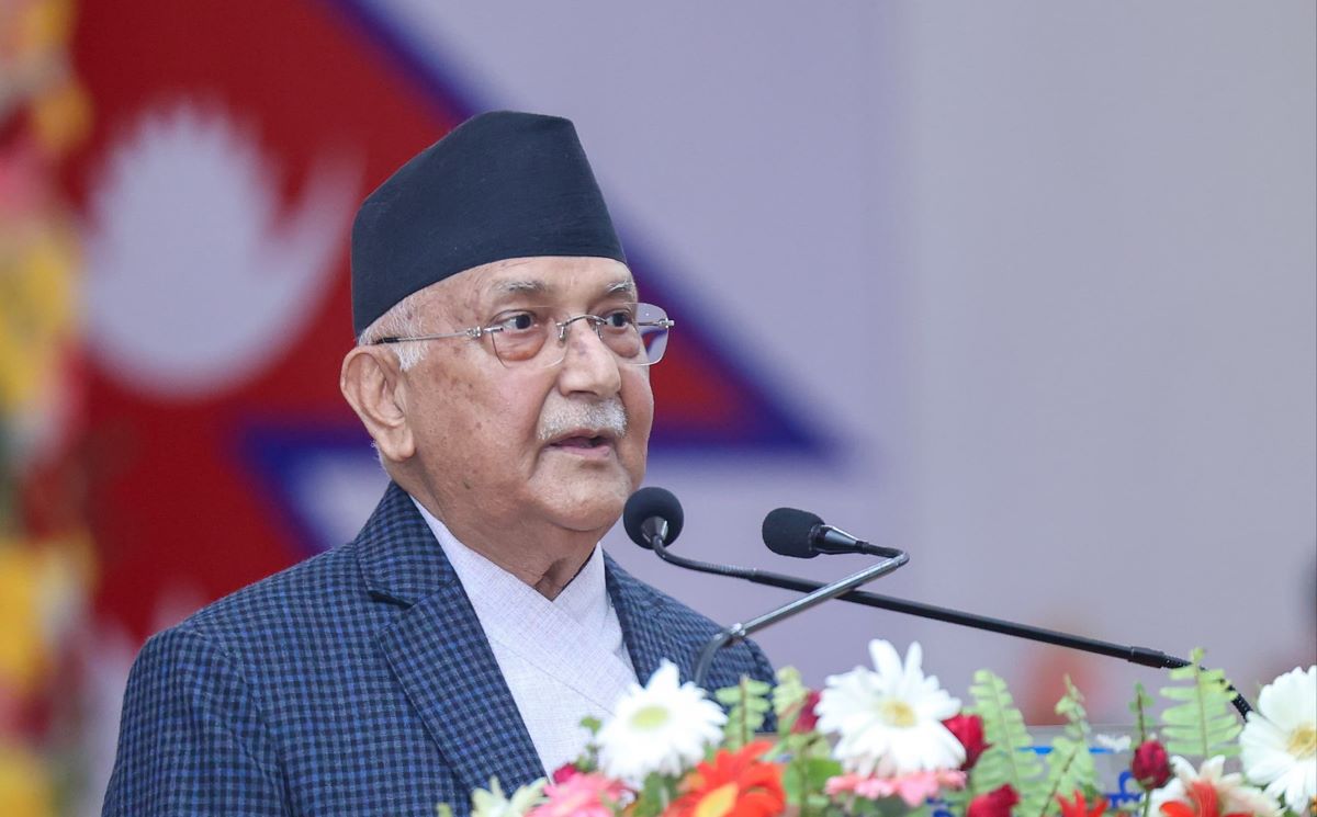 Contract agreement will end if Sunkoshi Marin Diversion Project delayed: PM Oli