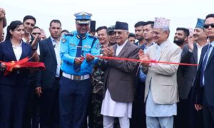 PM Oli commits to broader development, inaugurates Gwarko flyover