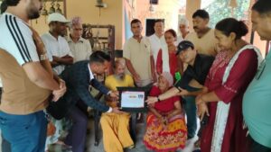 Exemplary Work by ‘Gothgaon Biswobidyalaya Tol Bikash Sanstha’, Honoring Senior Citizens at Their Doorsteps