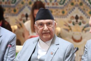 PM Oli addresses FFD4 Plenary, calls for justice and fairness in global economic and financial system