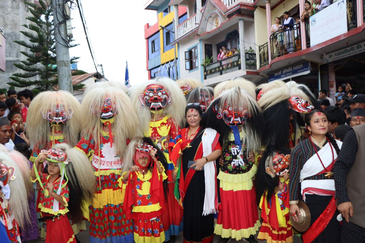 Lakhe Dance begins in eastern hilly districts