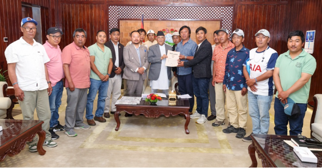 Mustang’s Korala border point will be operational, says PM Oli