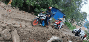 Vehicular movement at Nala-Bhaktapur section resumes