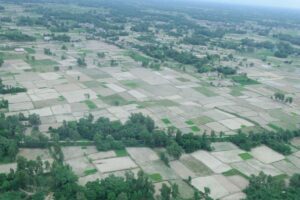 PM Oli inspects drought-hit areas in Madhes