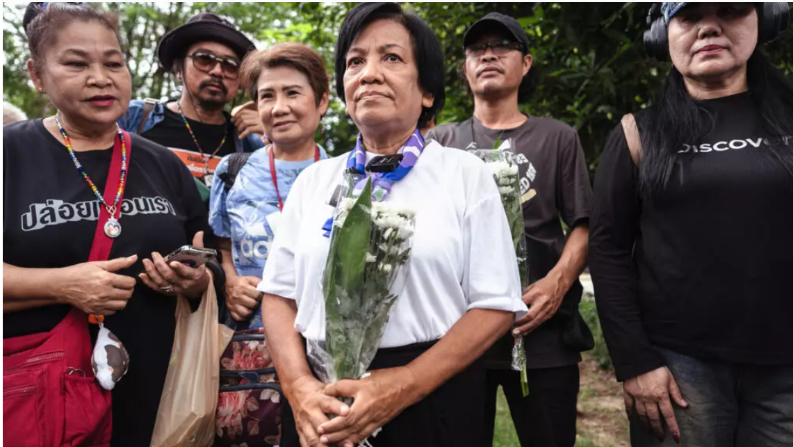 Thai woman jailed for 43 years for lese-majeste freed