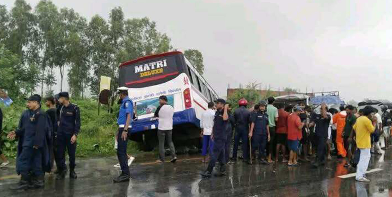 Sunsari road accident: Death toll reaches five