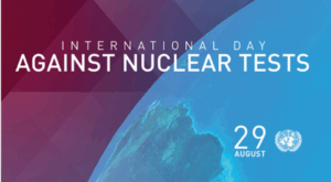 International Day against Nuclear Tests today