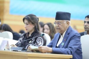 Sustainable infrastructures are essential pillars of growth, says PM Oli