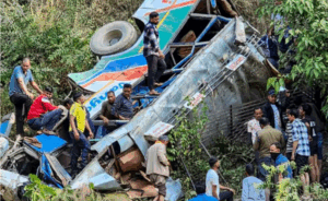 21 people injured in Gorkha bus accident