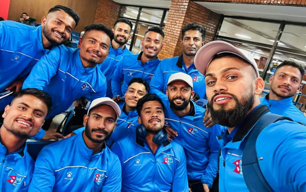 Nepali national cricket squad leaving for UAE today