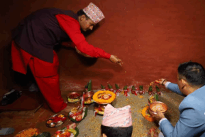 Jamara sowed in Gorkhadurbar