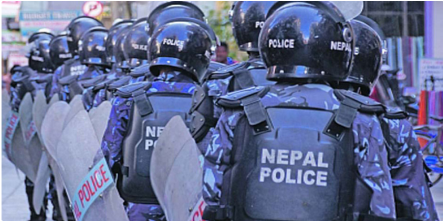 Police along with drone mobilized in Karnali for public security during festival period