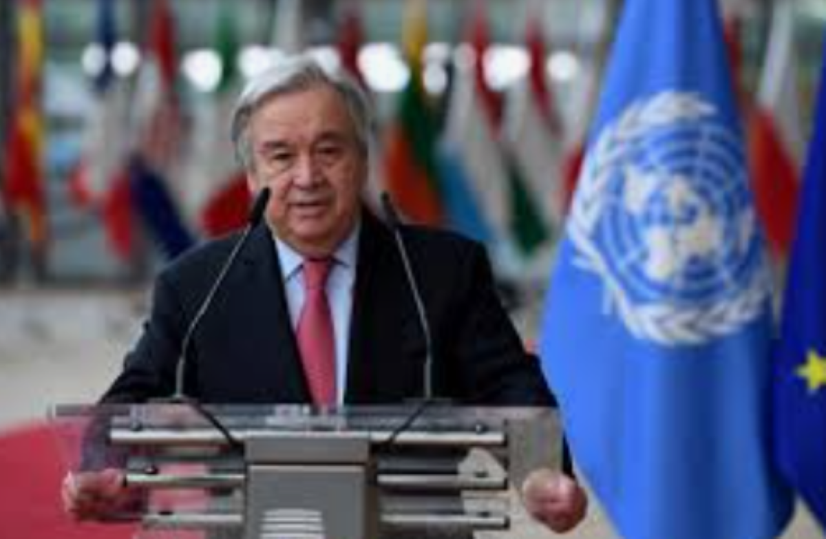 UN Secretary-General Guterres urges restraint