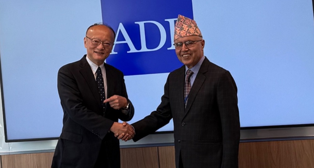 Finance Minister Khanal, ADB President meet