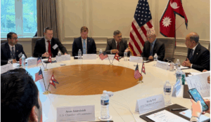 Finance Minister Khanal, World Bank Group Vice President meet in Washington DC