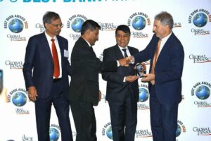Global IME Bank Honored with Global Finance “Best Bank Award”