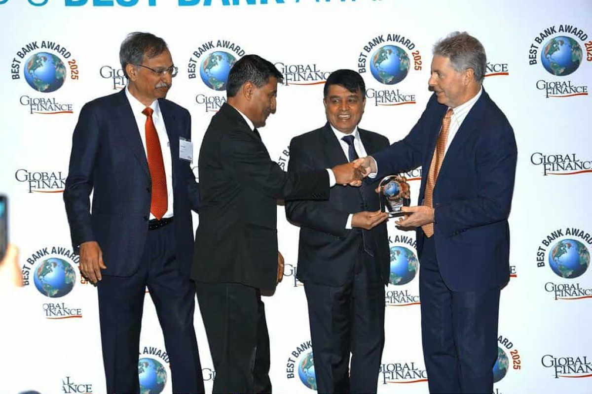 Global IME Bank Honored with Global Finance “Best Bank Award”