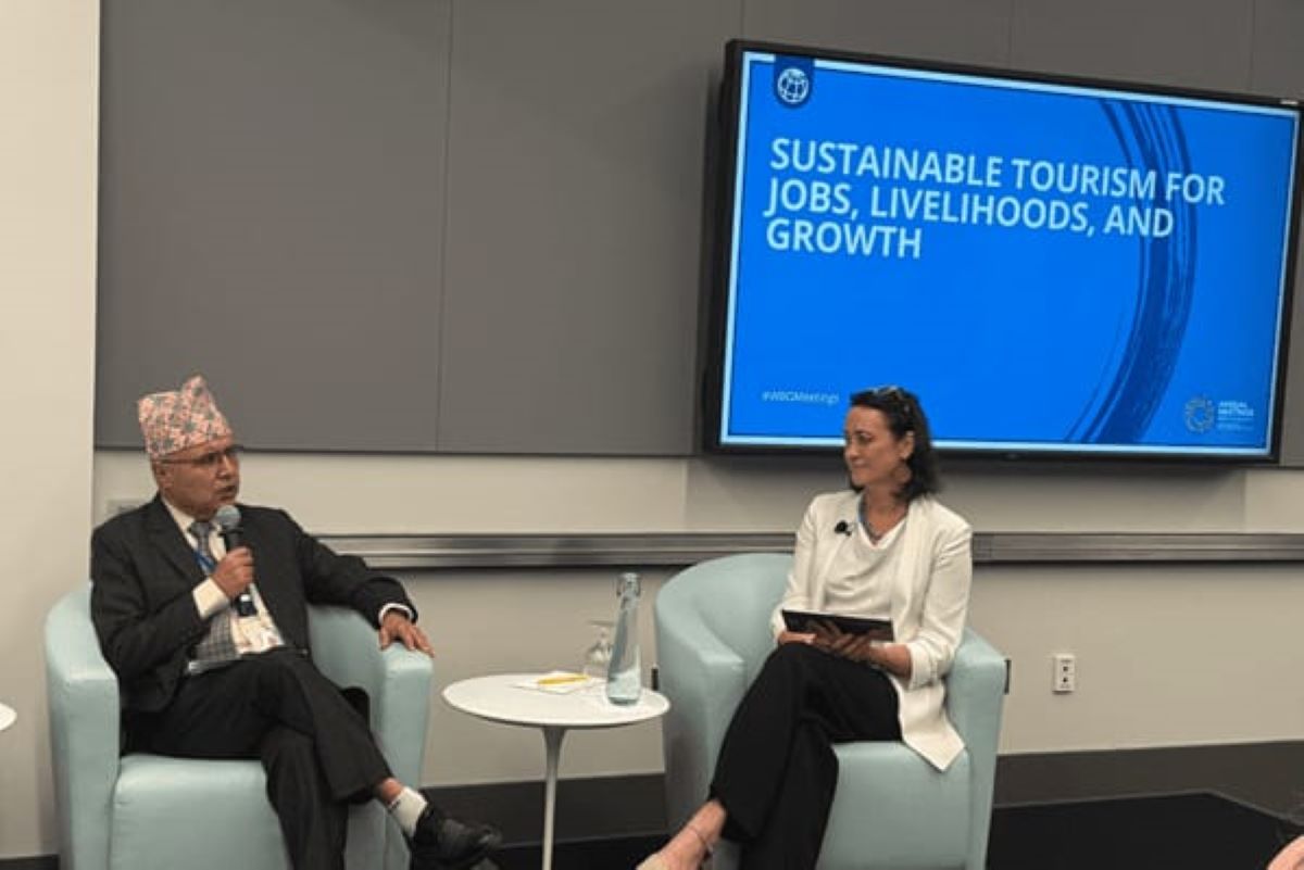 Finance Minister Khanal urges global community to visit Nepal