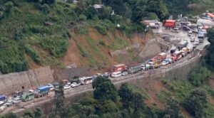 Landslide-blocked Narayangadh-Muglin road back into operation