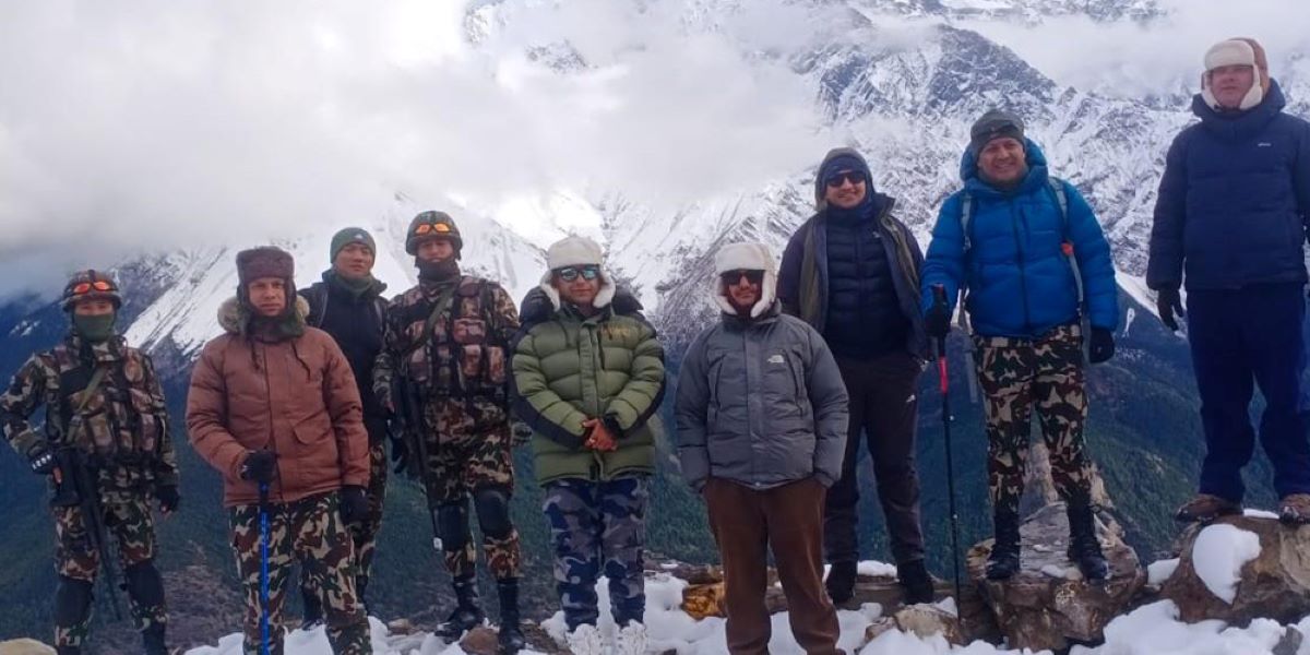 Snowfall resumes in Myagdi; 72 tourists rescued from Annapurna Base Camp